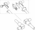 REXANT 06-0014-A Разъем антенный, штекер TV угловой, RG-6, белый, 1 шт, REXANT REXANT 06-0014-A Разъем антенный, штекер TV угловой, RG-6, белый, 1 шт, REXANT
