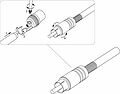 REXANT 06-0151-A2 Разъем аудио/видео, штекер RCA, винт, серебро, 2 шт. REXANT REXANT 06-0151-A2 Разъем аудио/видео, штекер RCA, винт, серебро, 2 шт. REXANT