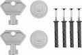 REXANT 11-0450 Корпус пластиковый ЩМПп с прозрачной дверцей 200х175х135мм IP55 REXANT