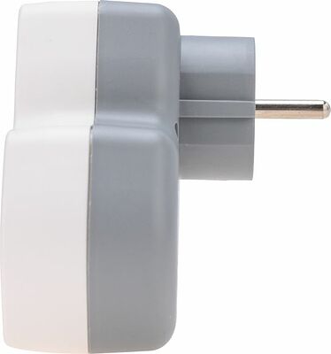 REXANT 11-1253 Двойник электрический (разветвитель) 16А с/з + USB-A + USB-C с защитными шторками, белый REXANT