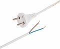 REXANT 11-1306 Шнур электрический с вилкой ПВС 2х0,75 мм² 2м белый REXANT REXANT 11-1306 Шнур электрический с вилкой ПВС 2х0,75 мм² 2м белый REXANT