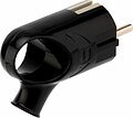 REXANT 11-8953 Вилка Евро угловая с з/к 16А с кольцом черная REXANT REXANT 11-8953 Вилка Евро угловая с з/к 16А с кольцом черная REXANT