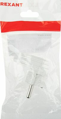 REXANT 11-8954 Вилка Евро угловая с з/к 16А белая REXANT