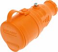 REXANT 111-123 Розетка влагозащищенная переносная с крышкой 1 гнездо, с/з, 16А, IP54, каучук, оранжевая REXANT REXANT 111-123 Розетка влагозащищенная переносная с крышкой 1 гнездо, с/з, 16А, IP54, каучук, оранжевая REXANT