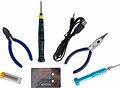 REXANT 12-0168 Набор для пайки №16 (USB-паяльник 8Вт, кусачки, тонкогубцы, подставка, припой, отвертка) REXANT REXANT 12-0168 Набор для пайки №16 (USB-паяльник 8Вт, кусачки, тонкогубцы, подставка, припой, отвертка) REXANT