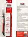 REXANT 12-0611 Паяльник с керам. нагревателем, серия Japan type, 60Вт, 230В, запасное жало, блистер REXANT REXANT 12-0611 Паяльник с керам. нагревателем, серия Japan type, 60Вт, 230В, запасное жало, блистер REXANT