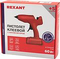 REXANT 12-1553 Пистолет клеевой, 60Вт, Ø11мм, ЭКСПЕРТ, аккумуляторный, коробка REXANT REXANT 12-1553 Пистолет клеевой, 60Вт, Ø11мм, ЭКСПЕРТ, аккумуляторный, коробка REXANT