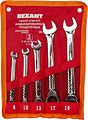 REXANT 12-4841-1 Набор ключей комбинированных трещоточных (8, 10, 13, 17, 19мм), 5 шт, CrV, зеркальное хромирование REXANT REXANT 12-4841-1 Набор ключей комбинированных трещоточных (8, 10, 13, 17, 19мм), 5 шт, CrV, зеркальное хромирование REXANT