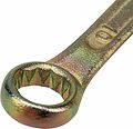 REXANT 12-5805-2 Ключ комбинированный 10мм, желтый цинк REXANT REXANT 12-5805-2 Ключ комбинированный 10мм, желтый цинк REXANT
