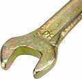 REXANT 12-5824-2 Ключ рожковый 10х11мм, желтый цинк REXANT 