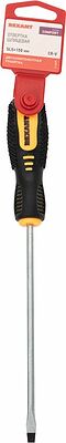 REXANT 12-6428 Отвертка шлицевая SL5х150мм, двухкомпонентная рукоятка REXANT