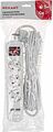 REXANT 13-4017 Удлинитель STANDARD 3 гнезда, 5м, 3х1,0мм², с/з, с выключателем, 2 USB, белый REXANT REXANT 13-4017 Удлинитель STANDARD 3 гнезда, 5м, 3х1,0мм², с/з, с выключателем, 2 USB, белый REXANT