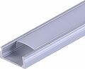 REXANT 146-400-1 Комплект накладного алюминиевого профиля с рассеивателем, 15х6мм, 1м REXANT REXANT 146-400-1 Комплект накладного алюминиевого профиля с рассеивателем, 15х6мм, 1м REXANT