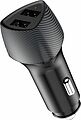 REXANT 16-0240 Автомобильное зарядное устройство c двумя портами (USB-A QC 3.0 + USB-A 3,1A) со световой индикацией, 18Вт, черное REXANT REXANT 16-0240 Автомобильное зарядное устройство c двумя портами (USB-A QC 3.0 + USB-A 3,1A) со световой индикацией, 18Вт, черное REXANT
