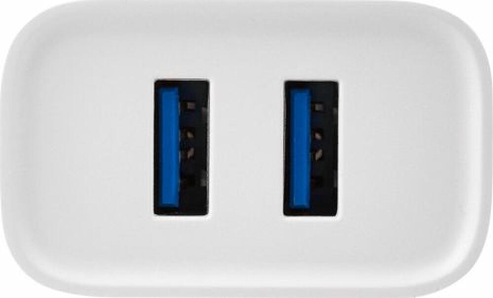 REXANT 16-0276 Сетевое зарядное устройство 2 x USB, 5V, 2,4 A, белое REXANT