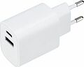 REXANT 16-0296 Сетевое зарядное устройство REXANT USB + Type-C, 5V, 2.4 A, белое REXANT 16-0296 Сетевое зарядное устройство REXANT USB + Type-C, 5V, 2.4 A, белое