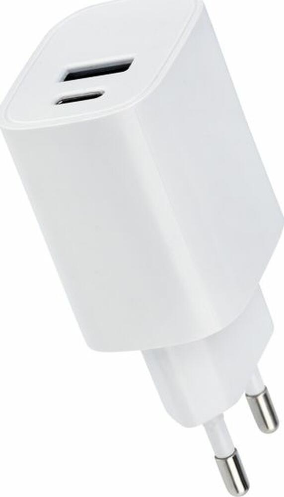REXANT 16-0296 Сетевое зарядное устройство REXANT USB + Type-C, 5V, 2.4 A, белое