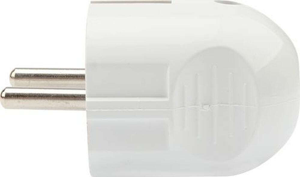 REXANT 16-0732 Вилка Евро прямая с з/к 16А белая REXANT