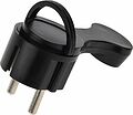 REXANT 16-0736 Вилка Евро угловая с з/к 16 А плоская за шкаф черная REXANT REXANT 16-0736 Вилка Евро угловая с з/к 16 А плоская за шкаф черная REXANT