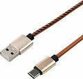 REXANT 18-1897 Кабель USB-A – Type-C, 2,1A, 1м, эко-кожа, коричневый REXANT REXANT 18-1897 Кабель USB-A – Type-C, 2,1A, 1м, эко-кожа, коричневый REXANT