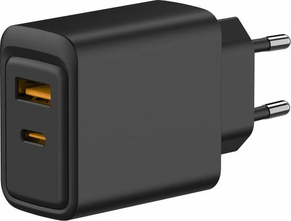 REXANT 18-2219 Сетевое зарядное устройство с портами USB-A и USB-C, 30Вт, черное REXANT