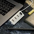 REXANT 18-4106 Разветвитель REXANT 4 USB-port серебристый REXANT 18-4106 Разветвитель REXANT 4 USB-port серебристый