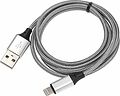 REXANT 18-4245 Кабель USB-A – Lightning, 2,4А, 1м, нейлон, серый REXANT REXANT 18-4245 Кабель USB-A – Lightning, 2,4А, 1м, нейлон, серый REXANT