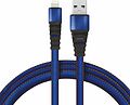 REXANT 18-7053 Кабель USB-A – Lightning, 2,4A, 1м, в синей нейлоновой оплетке, плоский REXANT REXANT 18-7053 Кабель USB-A – Lightning, 2,4A, 1м, в синей нейлоновой оплетке, плоский REXANT