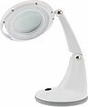 REXANT 31-0245 Лупа настольная 3D с подсветкой 30 SMD LED, ø100мм, белая REXANT REXANT 31-0245 Лупа настольная 3D с подсветкой 30 SMD LED, ø100мм, белая REXANT