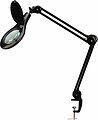 REXANT 31-0406 Лупа на струбцине круглая 5D с подсветкой 56 SMD LED, ø127мм, черная REXANT REXANT 31-0406 Лупа на струбцине круглая 5D с подсветкой 56 SMD LED, ø127мм, черная REXANT