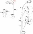 REXANT 31-0512 Лупа напольная 3D с подсветкой 42 SMD LED, 174х108мм, белая REXANT REXANT 31-0512 Лупа напольная 3D с подсветкой 42 SMD LED, 174х108мм, белая REXANT