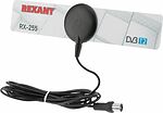 REXANT 34-0255 Антенна комнатная для цифрового телевидения DVB-T2 на присоске, RX-255 REXANT