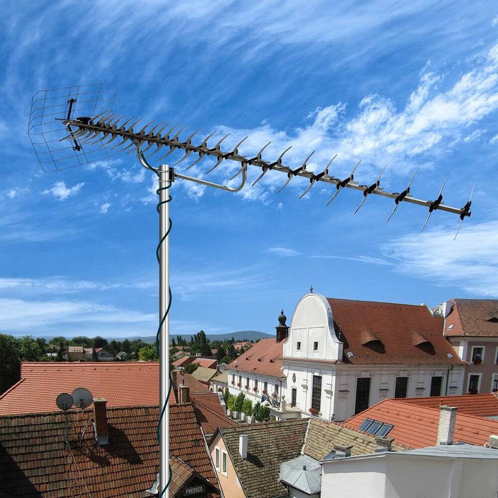 REXANT 34-0415 ТВ антенна наружная «Активная» для цифрового ТВ DVB-T2, RX-415 REXANT