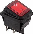 REXANT 36-2360-1 Выключатель клавишный 250В 15А (4с) ON-OFF красный с подсветкой и влагозащитой (1 шт/уп) REXANT REXANT 36-2360-1 Выключатель клавишный 250В 15А (4с) ON-OFF красный с подсветкой и влагозащитой (1 шт/уп) REXANT