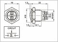 REXANT 36-3230 Кнопка антивандальная Ø16 Б/Фикс (2c винт) OFF-(ON) сфера (A16-A2) REXANT REXANT 36-3230 Кнопка антивандальная Ø16 Б/Фикс (2c винт) OFF-(ON) сфера (A16-A2) REXANT