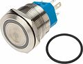 REXANT 36-3533 Кнопка антивандальная Ø22 250В Б/Фикс (5с) OFF-(ON) / ON-(OFF) подсв/зеленая REXANT REXANT 36-3533 Кнопка антивандальная Ø22 250В Б/Фикс (5с) OFF-(ON) / ON-(OFF) подсв/зеленая REXANT