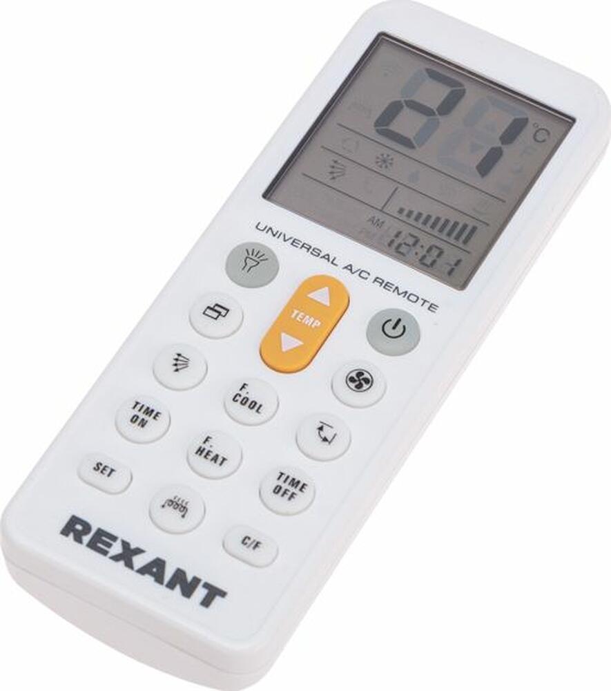 REXANT 38-0105 Пульт универсальный для кондиционеров (RX-102AII) REXANT