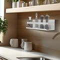 REXANT 38-0642 Кухонный органайзер, настенный, монтаж без сверления, белый REXANT