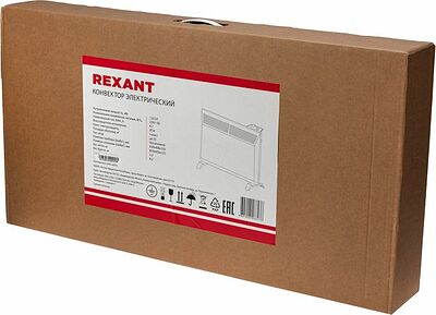 REXANT 60-0085 Электрический конвектор с механическим термостатом, 2 кВт, Х-монолит REXANT