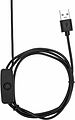 REXANT 609-030 Светильник декоративный Spiral Uno, LED, 2Вт, 3000К, 5В, черный REXANT
