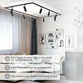 REXANT 611-009 Светильник светодиодный трековый Star Track 30Вт 4000К LED черный REXANT