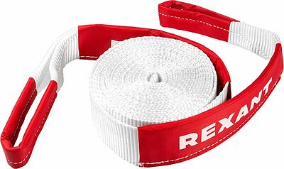 REXANT 80-0239 Трос динамический (стропа) 7т, 6м, в чехле REXANT