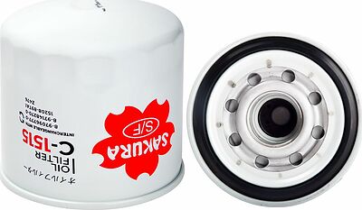 Sakura C-1515 масляный фильтр 120×120 мм, резьба 1 1/2″-12 UNF-2B