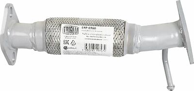 Trialli ERP 0360 труба приёмная Hyundai Elantra IV (HD) 1.6, i30 (FD) 1.4/1.6, алюминизированная сталь