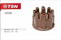 TSN 1.8.332 крышка распределителя зажигания с медными контактами для ГАЗ-53, 66, 3307, 3308, ПАЗ, КАвЗ, ЗИЛ-130, 131 TSN 1.8.332 крышка распределителя зажигания с медными контактами для ГАЗ-53, 66, 3307, 3308, ПАЗ, КАвЗ, ЗИЛ-130, 131