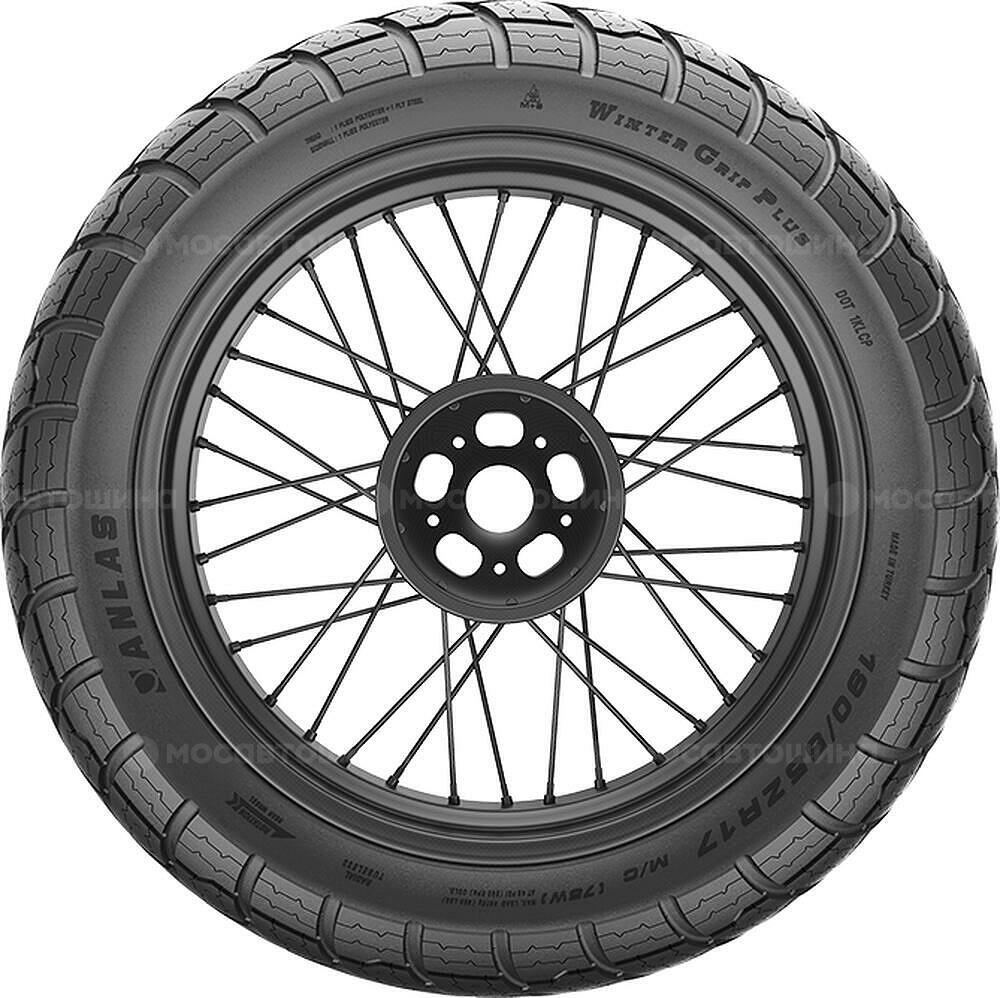 Seitenansicht Anlas Winter Grip Plus 90/90-21 54V (Передняя)