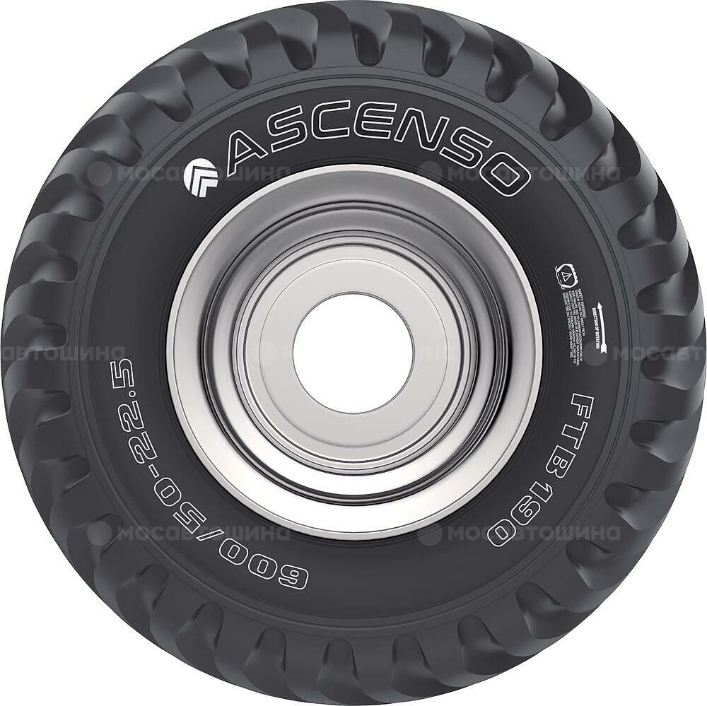 Seitenansicht Ascenso FTB190 550/45 R22,5