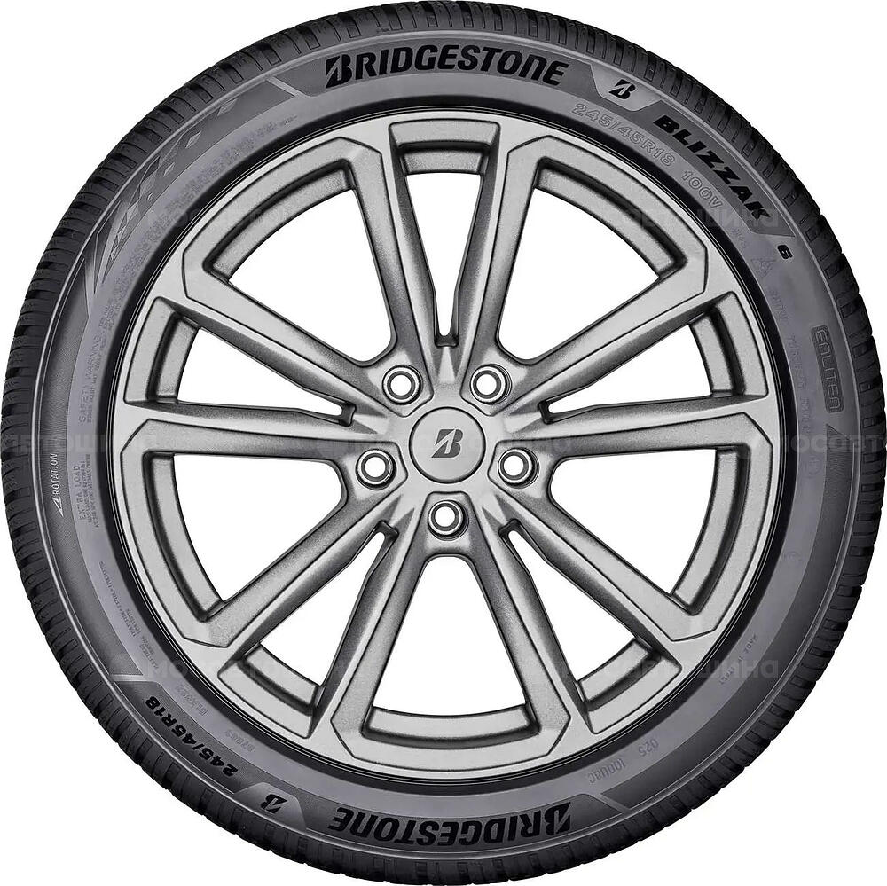 Seitenansicht Bridgestone Blizzak 6 205/55 R18 96V