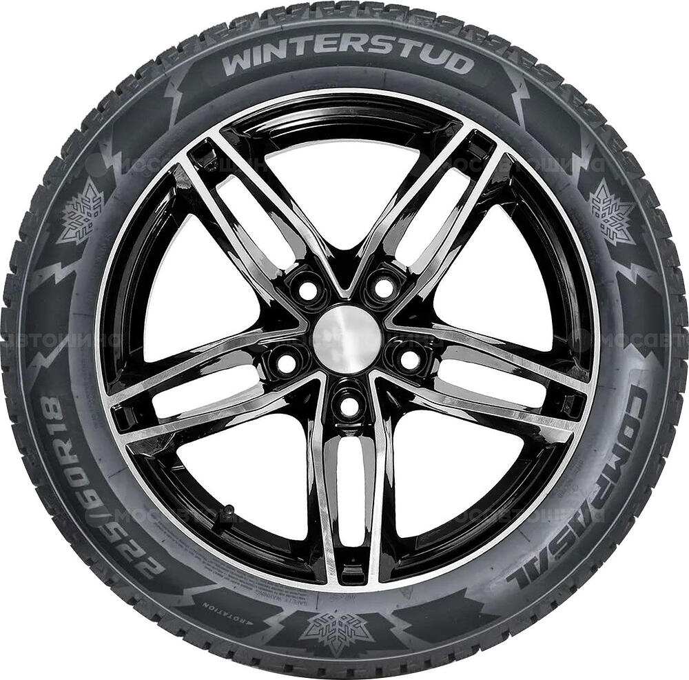 Seitenansicht Compasal Winter Stud 185/60 R14 82T 