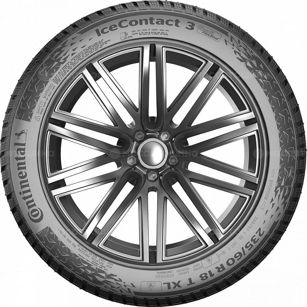 Seitenansicht  Continental ContiIceContact 3 225/50 R17 98T RF